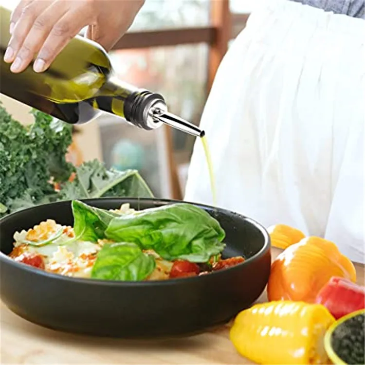 オイルディスペンサー ブラシ付き ガラスオリーブオイルディスペンサー