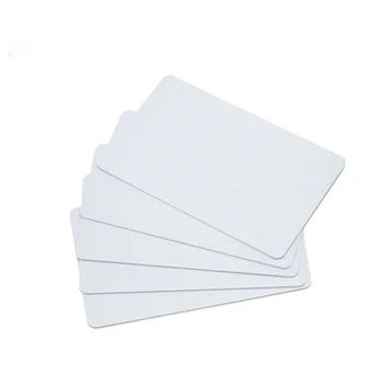 Free Samples High Quality Printable Id White Blank Inkjet Pvc White Card For Epson L800 Printer Cr80 30 Mil inkjet ID card