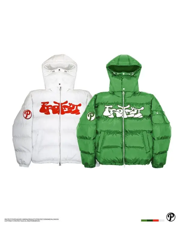 Salati Custom Designer Printed Oversized Zip up Warm Padded Quilt Bubble Puffer Winter Homme Snowboards Jacket Men's Down Coats gallery 10