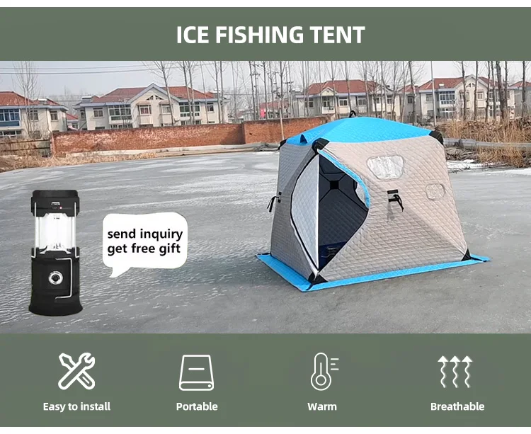 Automatic Ultralight 23 Person Hiking Ice Fishing Popup Tent For