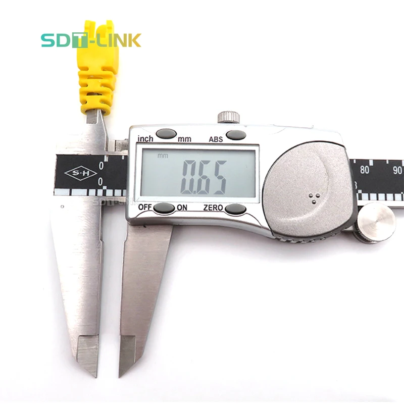 100 шт. разгрузка натяжения RJ45 для сетевого кабеля прохождение питания через Cat5E Cat6 разъем цветной