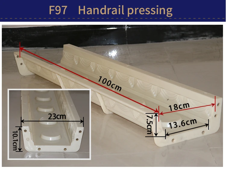 Pvc Hand Railing Mold Concrete Baluster Mold - Durable & Precise Handrail Solutions