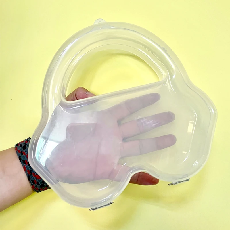 Transparent PC Protective Case with Storage for AirPods Max Earphone Carry Travel Case