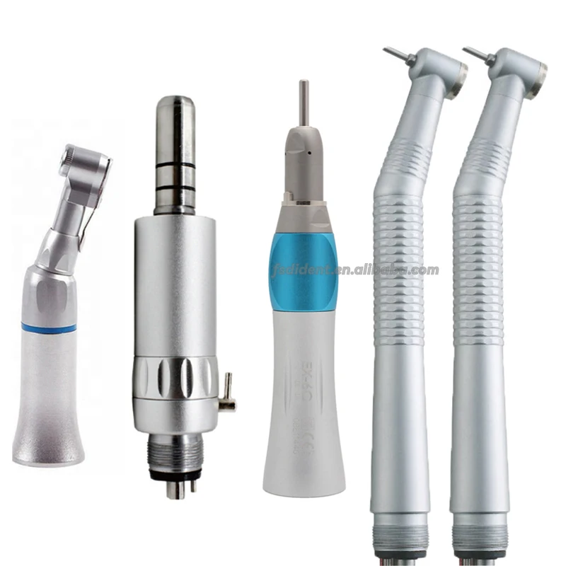 EX203C High-Speed Dental Handpiece kit with Low-Speed Turbine for Pana Max Push Button Kit for Dentist Polishing Tool