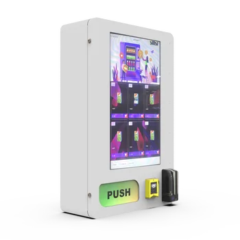 32" Touch Screen Age Restricted QR code Wall Mounted Small wifi outdoor mini vending machine