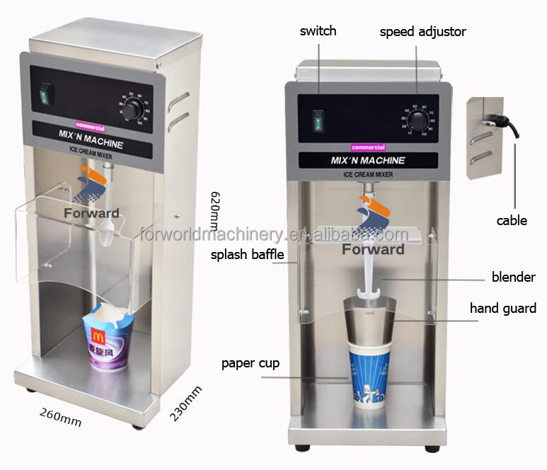 Flurry Auto Blizzard Ice Cream Machine Blender