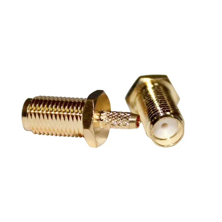 product hot selling in stock sma c ky15 11 teeth rf connector sma female connector crimp rg316 cable-2