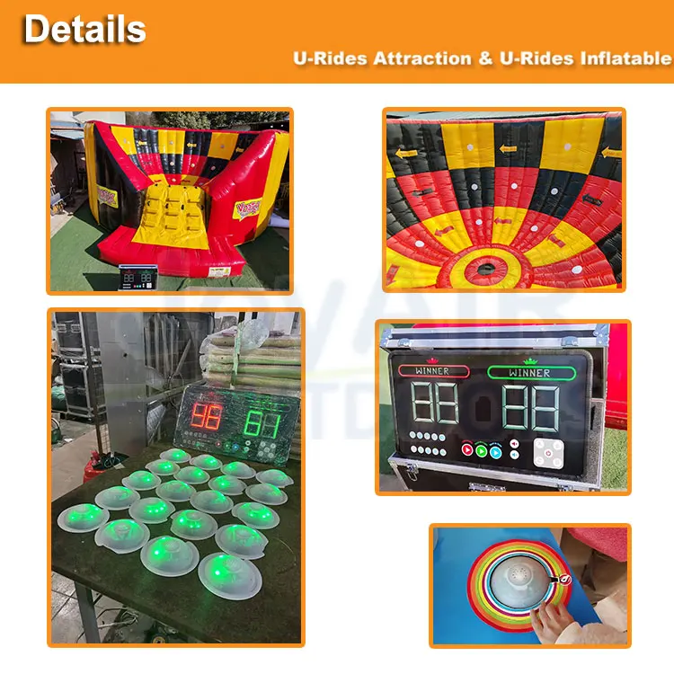 Hot IPS System Interactive Inflatable Vortex Running Game for Events ...
