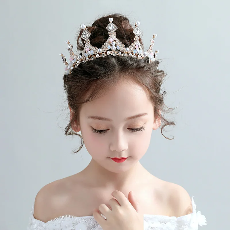 Super Deluxe Girl Princess Crystal Tiara Wedding Flower Girl Child Crown  Hair Accessories For Kids - Buy Tiara Wedding,Tiaras Wholesale,Hair  Accessories For Kids Product on 