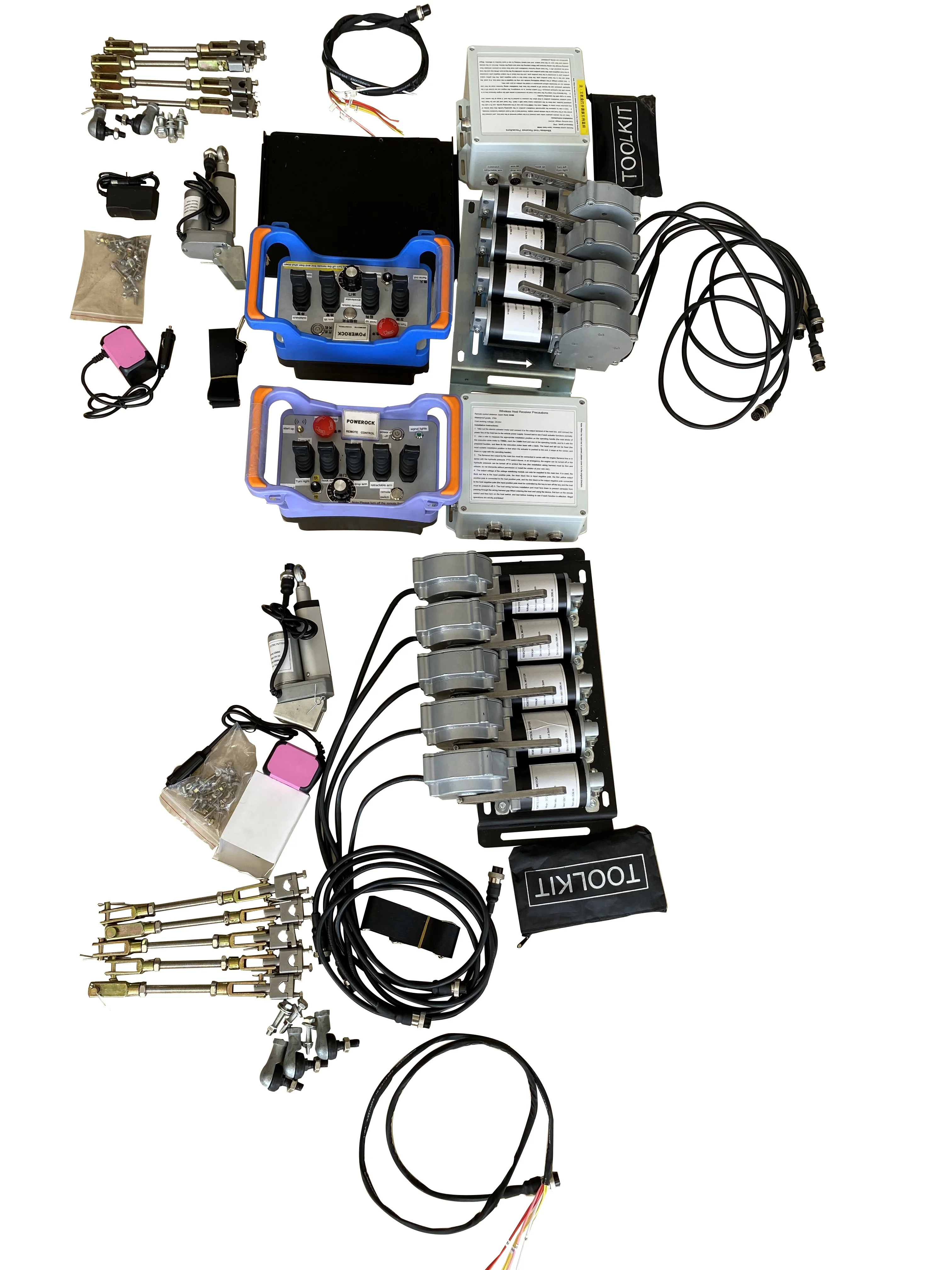 Joystick 6 Position Radio Remote Control Hydraulics Proportional Remote Control Crane Joystick 5 Way Remote Haydrolik 12v 24v