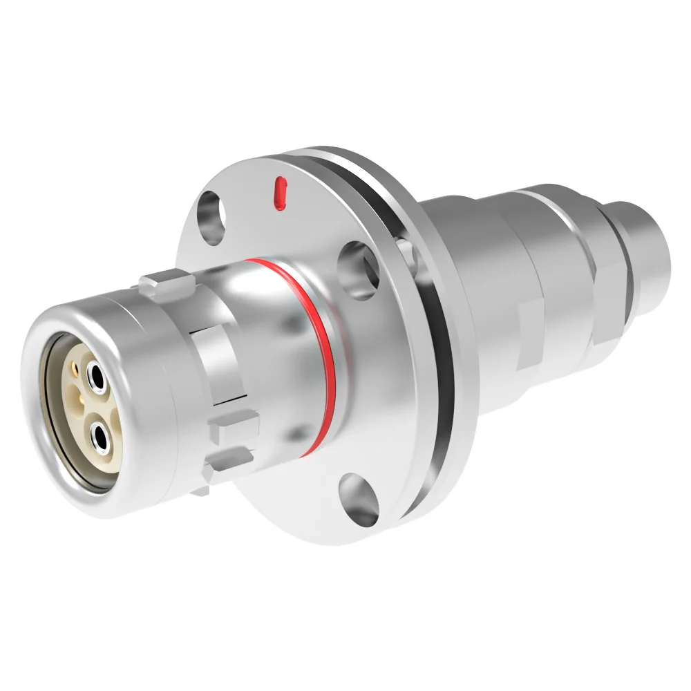 3K.93C Optical Fiber Connector Parts Camera Optical Cable Prefabricated Connector For Stadium Broadcasting and Television