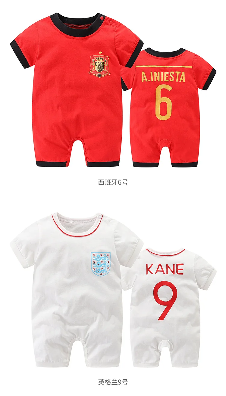 Summer Newborn Clothes 03 Months Sports Jumpsuit Thin Shortsleeved