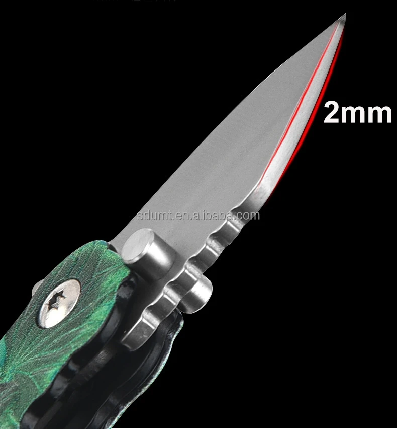 Keychain Outdoor Folding Knife High Hardness Portable Mini Lotus