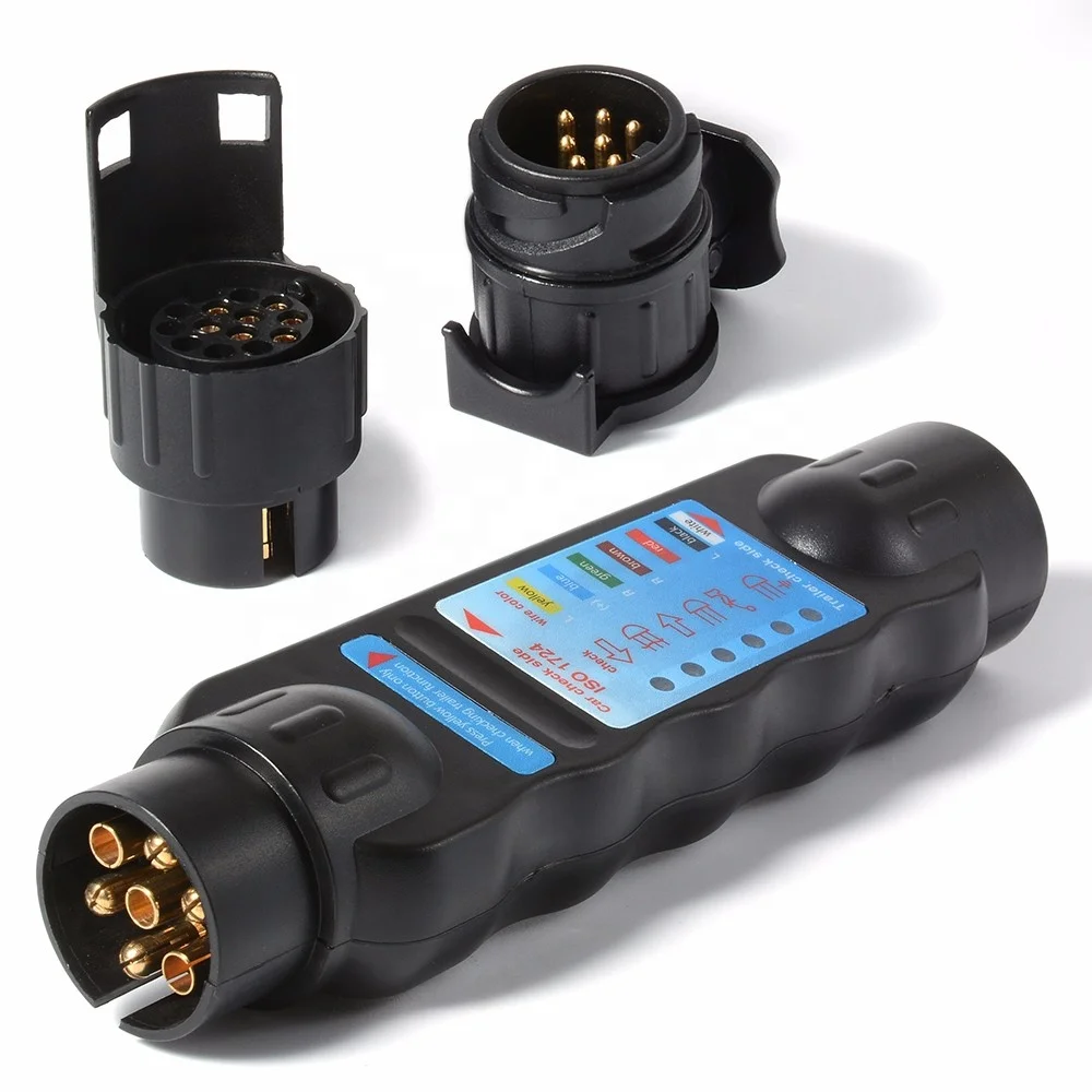 thumbnail image 2 of MICTUNING 7-Way RV Blade Trailer Light Tester – LED Circuit Checker With 12V Connector 2 of 6