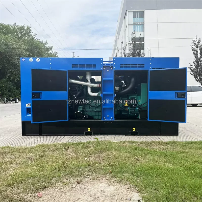 200kw 320kw 400kw 400kva 500kva EPA Super Silent diesel Generator Powered by Volvo Engine Newtec Power Prime Standby Use 100kva