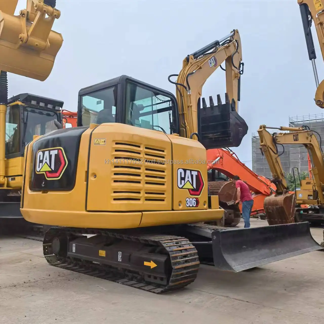 Origin Used Japan Brand Cat 306e Excavator Machine Mini Cat 306e2 ...