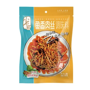 Authentic Chinese Food  Fish Flavored Pork Slices Shredded Pork Cooking Condiment Sauce for Make Fish-flavored Shredded Pork