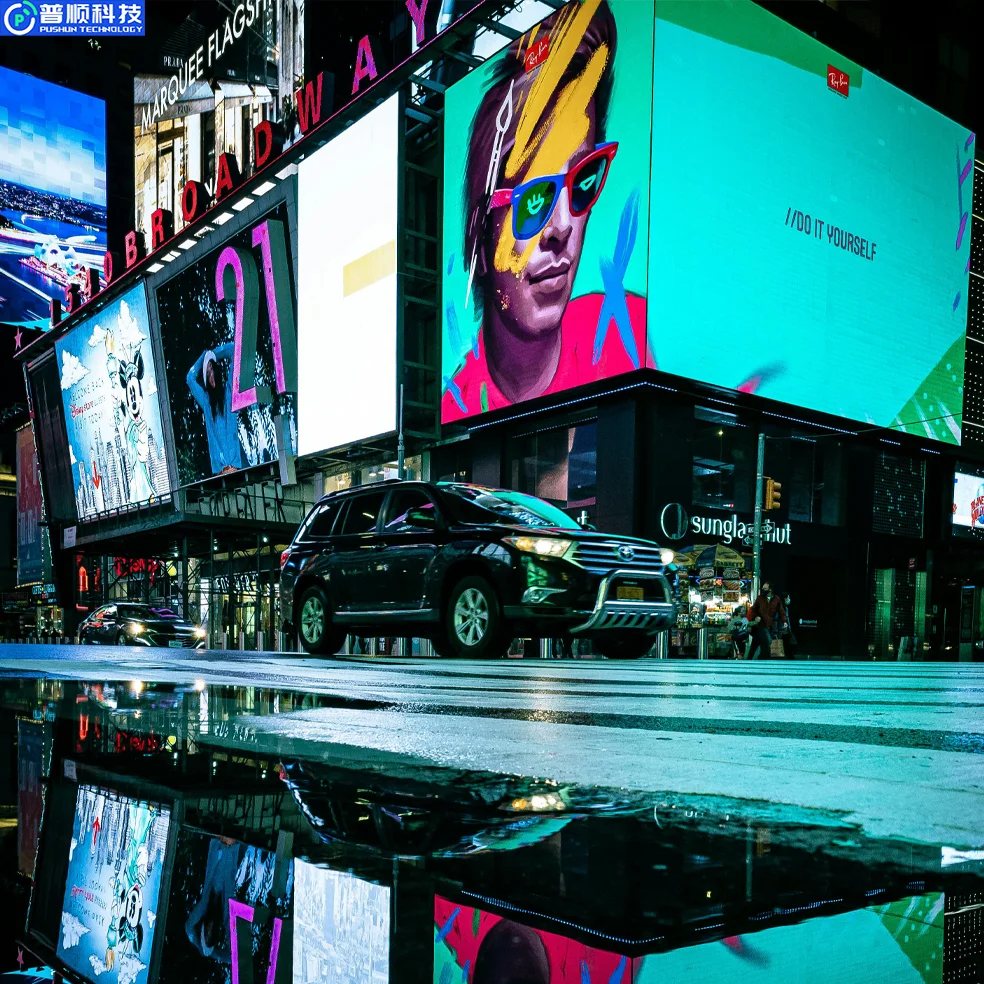 Pushunled P2.5 Outdoor LED Display for Dustproof Advertising & Traffic Indication Japan Video-Www.Xxx.Dot.Com