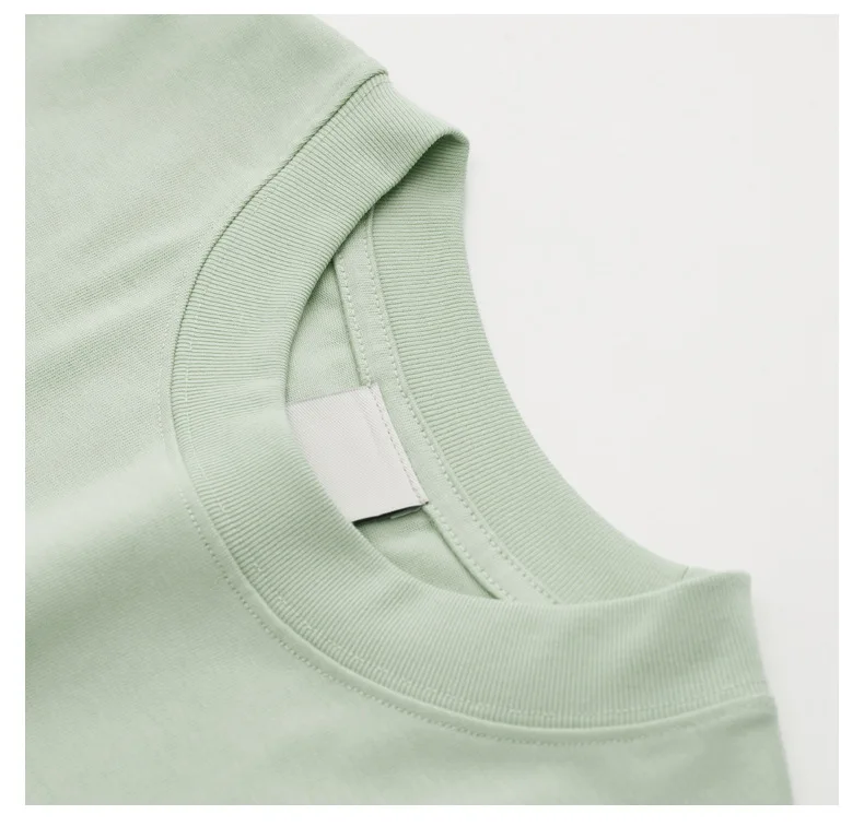 Wholesale Custom Print Embroidery Logo 310grams Oversized Blank Unisex Thick 100% Cotton T Shirt