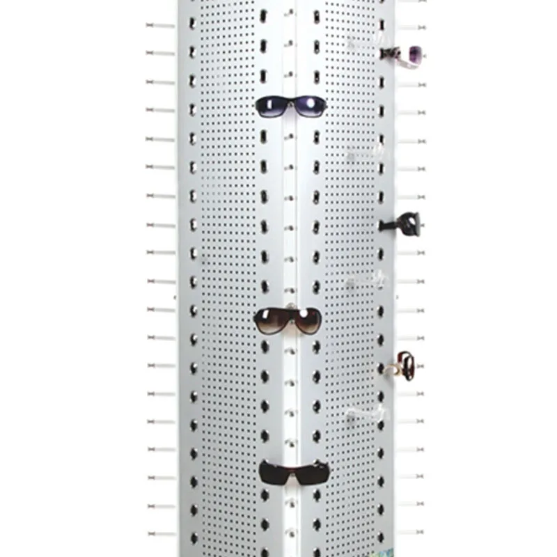 Rotating Floor Standing Glasses Showcase Holder Display Rack For