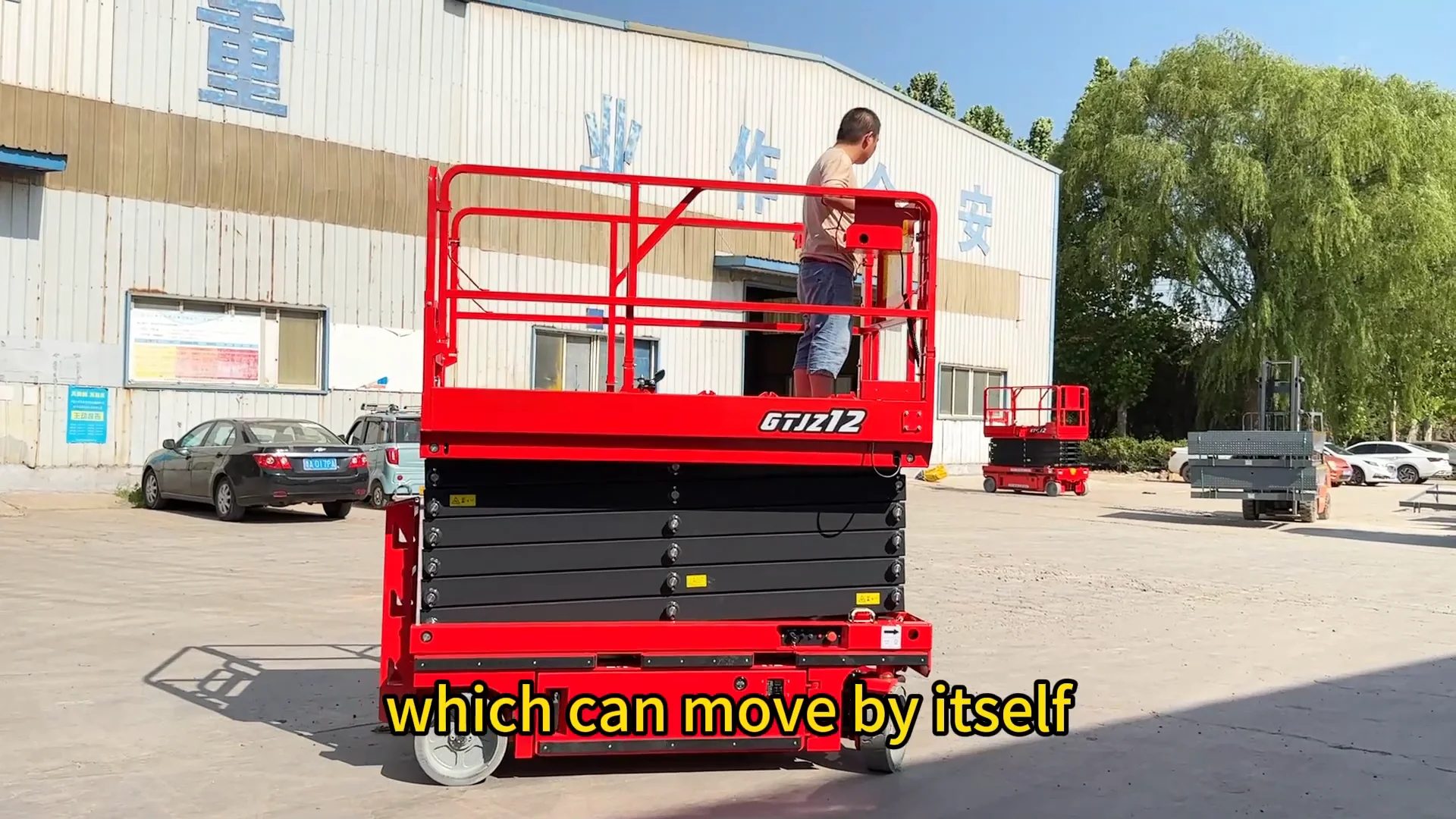 Self-propelled Mobile Scaffold Scissor Lift 5m-18m High Hydraulic ...