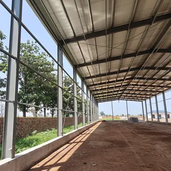 Environmentally friendly building materials steel structure poultry farm