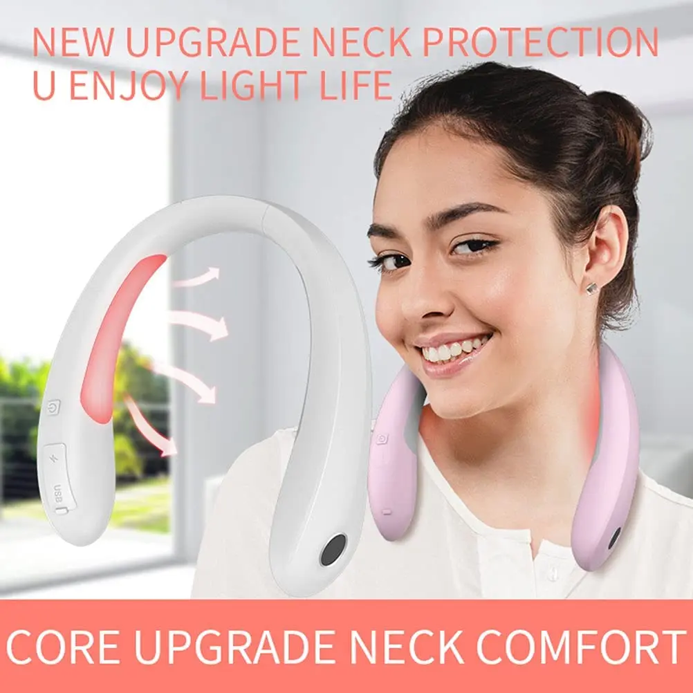 Neck Warmer Rechargeable Portable Electric Neck Heater 9600mah 3 Heat Levels Perfect For Home