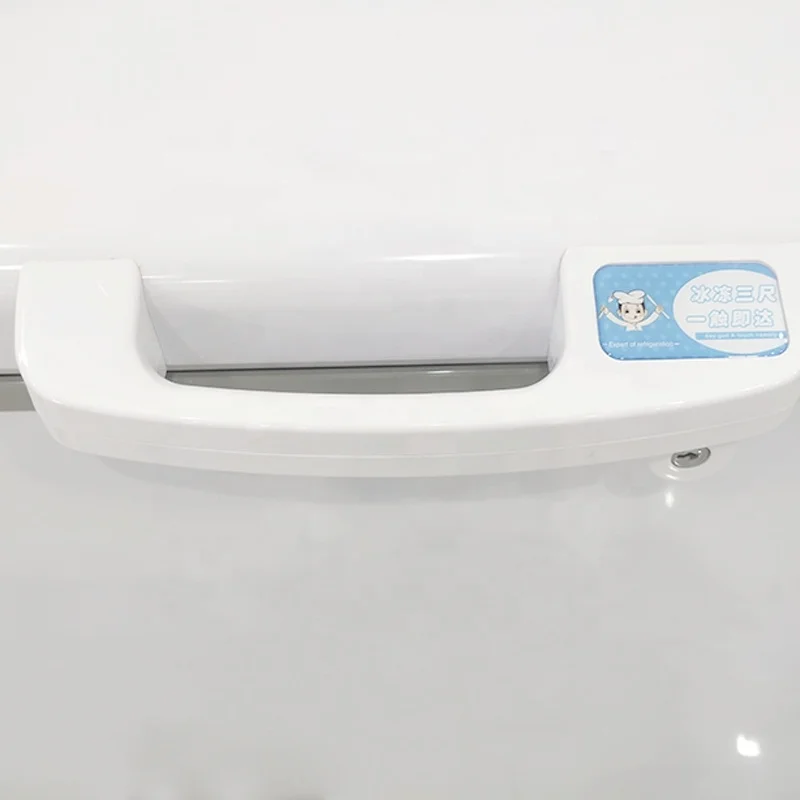 XIANGMING Commercial Horizontal Refrigerator Top-Freezer Ice Cabinet With Large Capacity Deep Chest Display Freezer