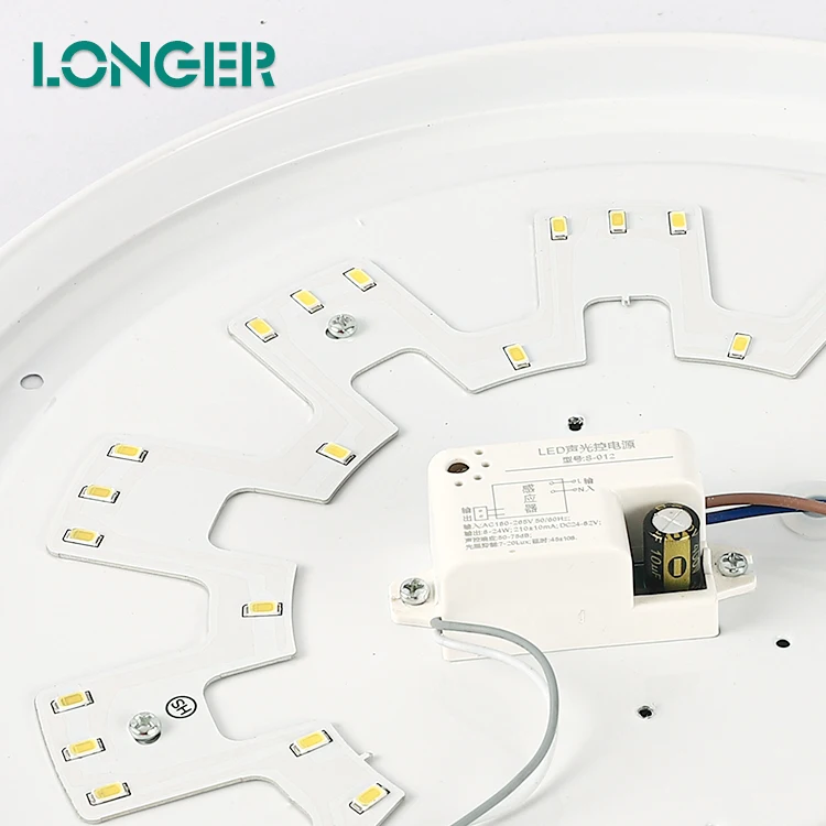 Newest Motion Sensor LED Ceiling Lights Ceiling Lamp PVC White 20 Contemporary 80 Round 70 Modern Ceiling Design 2 Years 20000