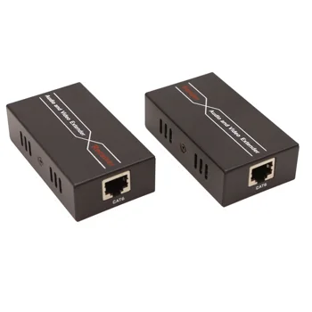 Factory supply free samples POC HDMI Extender Transmitter and Receiver 60m over single cat6 cable
