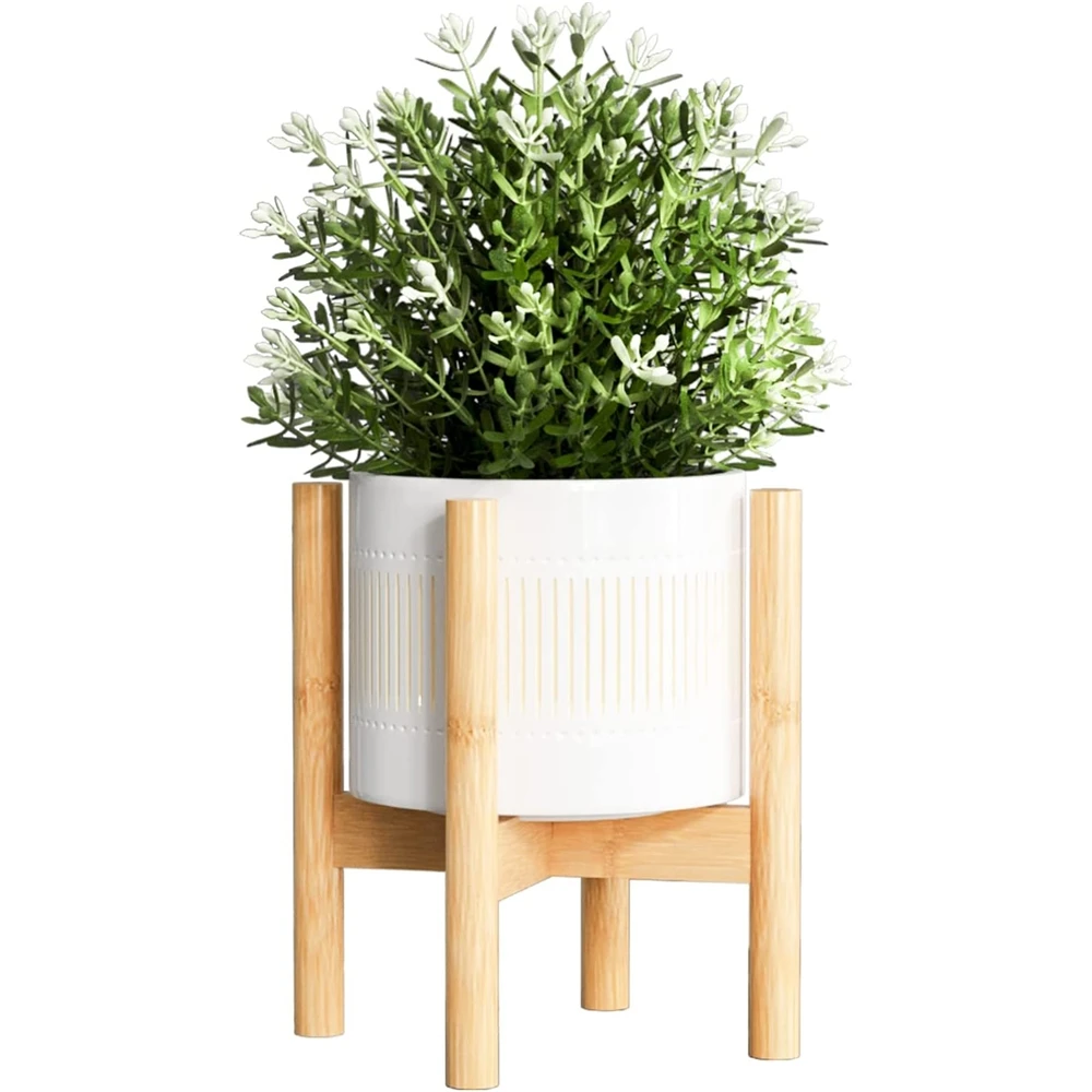 Soporte De Bambú Para Plantas,Maceta De Decoración Montada De Alta Calidad  Para Interior,Hogar Y Jardín - Buy La Planta De Bambú Stand,De Bambú  Ajustable Soporte De Planta,Ensamblado De Bambú Planta Product on