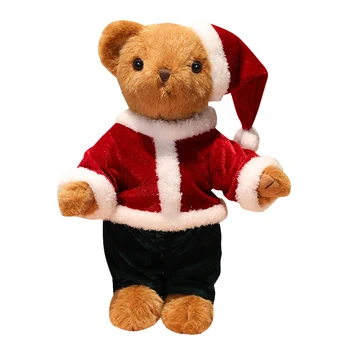 High Quality New OEM Christmas Toy Gifts Christmas Decorations Bear White Christmas Decor Teddy Bear