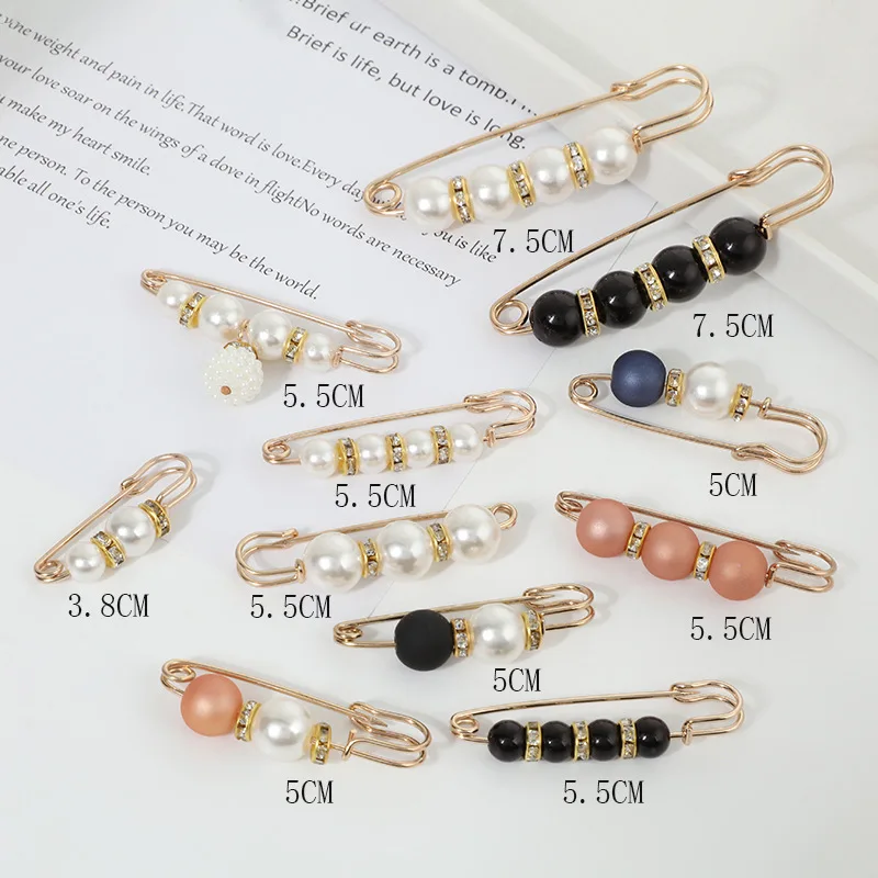 Vintage Crystal Brooch Pin Dress Rhinestone Decoration Buckle Jewelry