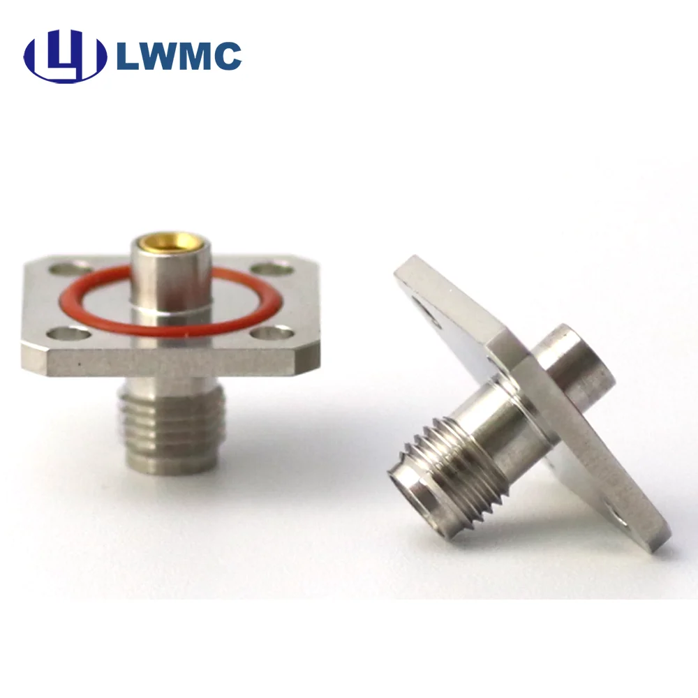 4穴コネクタSMAメス型パネル