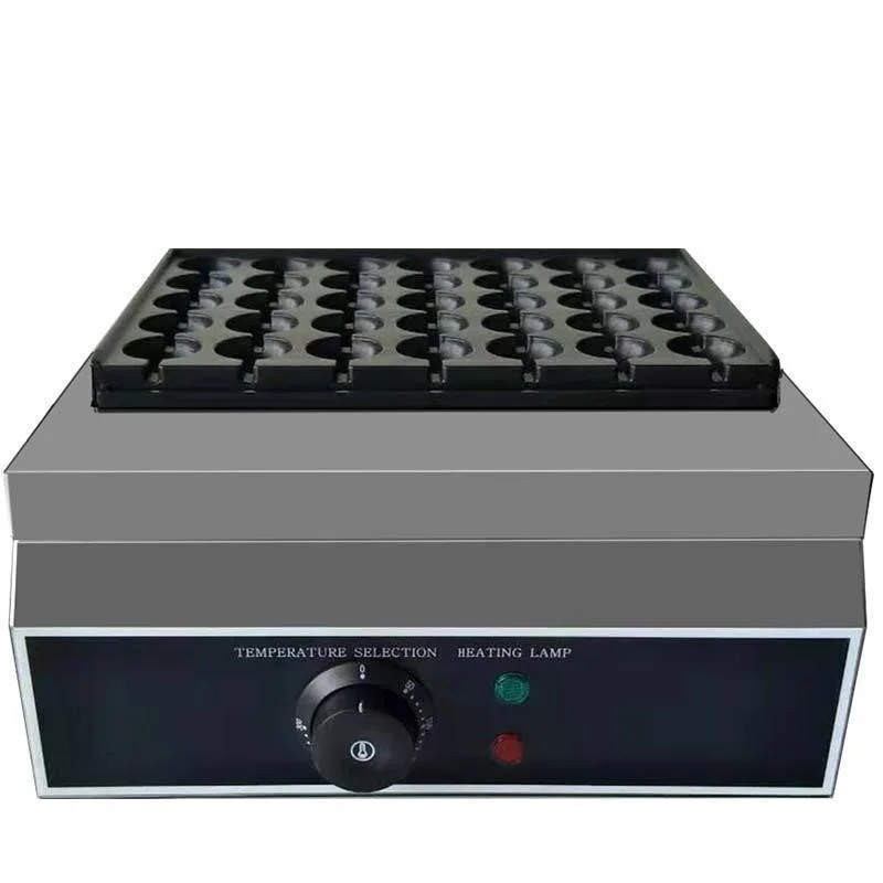 TEBAK Commercial Electric Quail Egg Roasting Machine Bird Eggs Furnace Baking Grill 35 Holes Lpg Gas Quail Eggs Cooking Machine