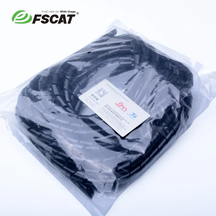 V0 Wire Fscat Cable Tidy Wire Insulation Spiral Wrapping Band Spiral Winding ...