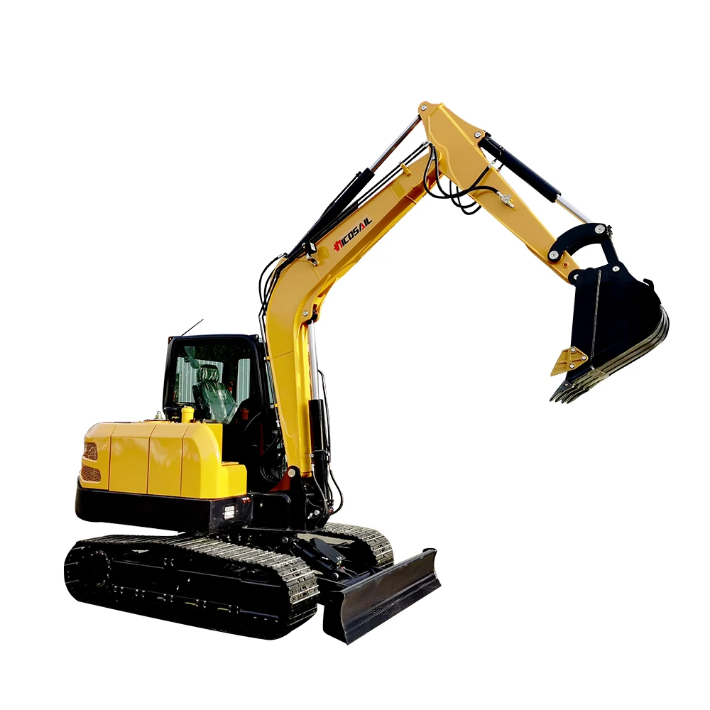 Free Shipping Simple Mini Excavator 5ton Micro Pelle Digger China Mini Excavator Sale