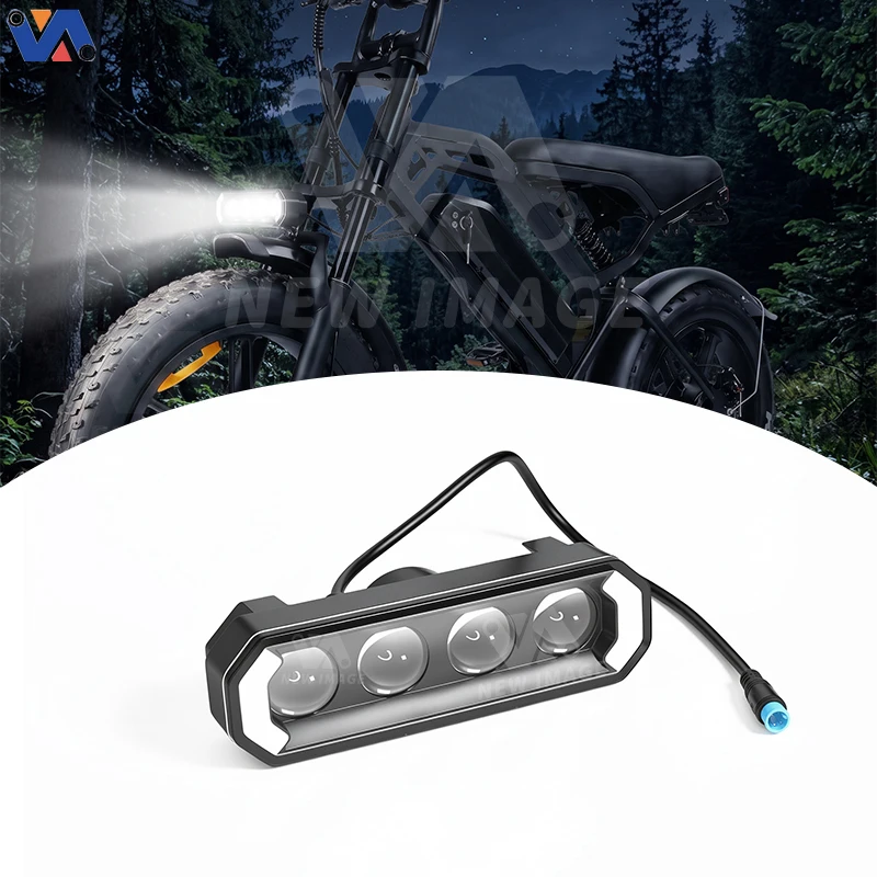 QM V20 V20 Pro forreste lys til elektrisk cykel – erstatningslampe V20EB-10E