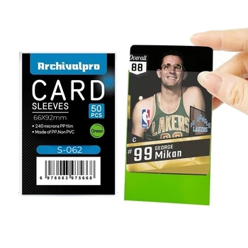 nba card sleeves TCG Matte Sleeves. Forest Green main image 1