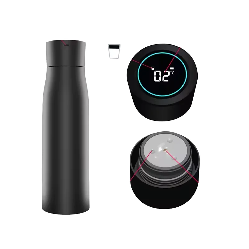 Hot and Cold Water Bottle Vacuum Flask and Thermos for Temperature  Regulation