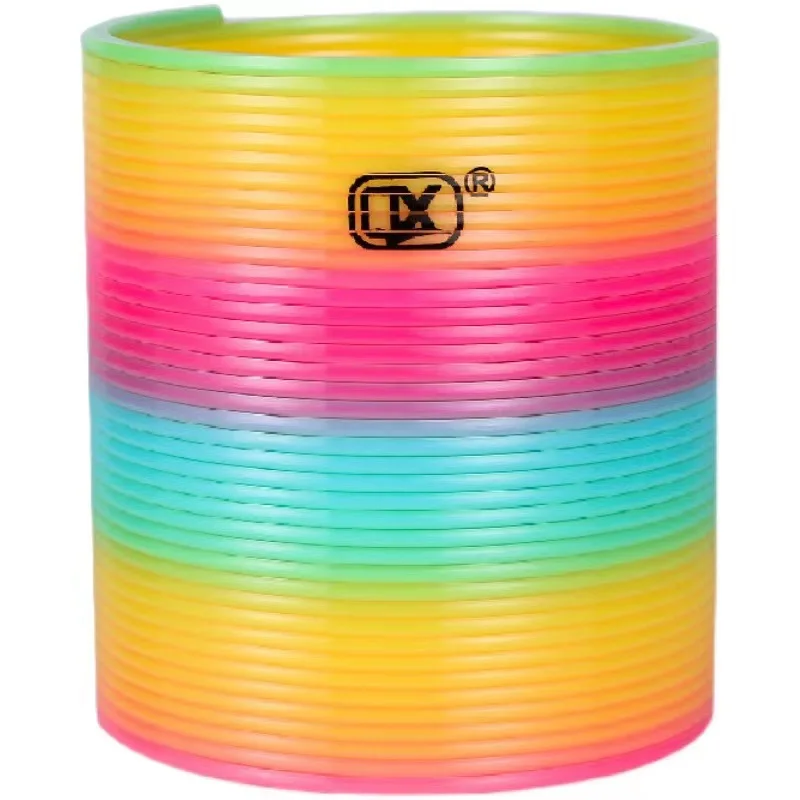 Wholesale Soft Magic Rainbow Spring Coil Toys for Kids