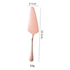 rose gold cake long shovel