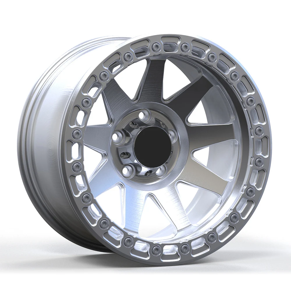 Off-Road Forged Anti-Beadlock Wheels:  size 5x112, 5x100, and Dark Gold Alloy Options, Including 21-Inch