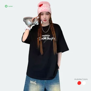 New Summer Casual Unisex Crew-Neck Half Sleeve Breathable Regular Fit Sporty Comfortable Loose Fit Garment Dyed