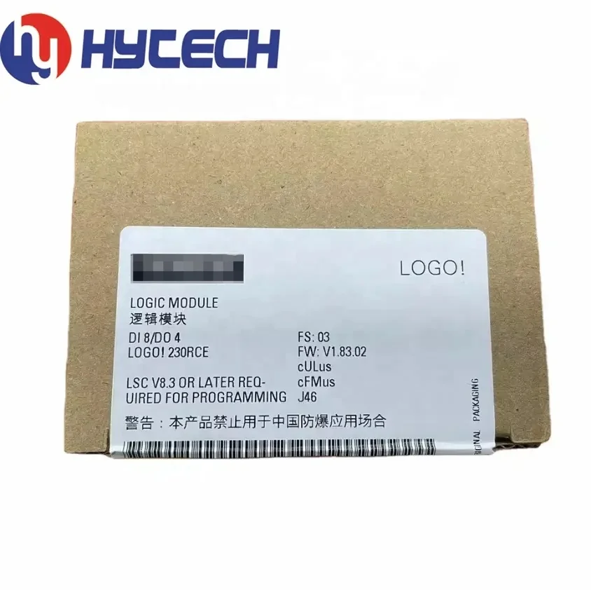 100% New & Original Siemens Logic Module LOGO! 230RCE DI 8/DO 4 6ED1052-1FB08-0BA1 for Siemens logo Plc