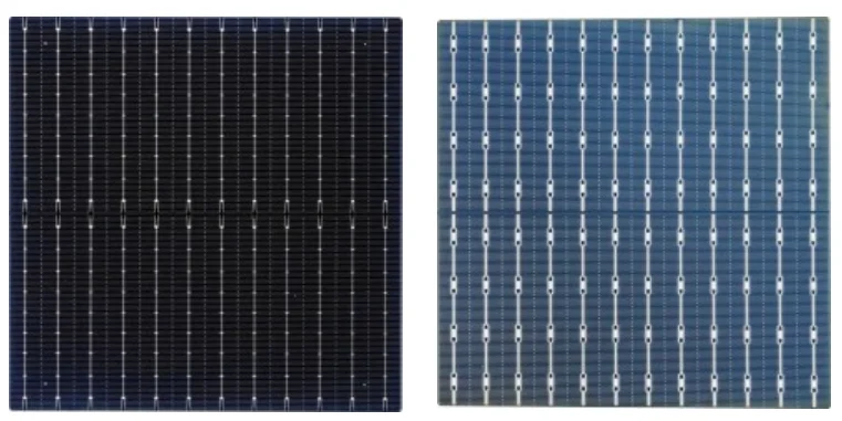 25% Topcon 182mm/210mm太陽電池HJTBBC両面単面太陽光発電太陽電池