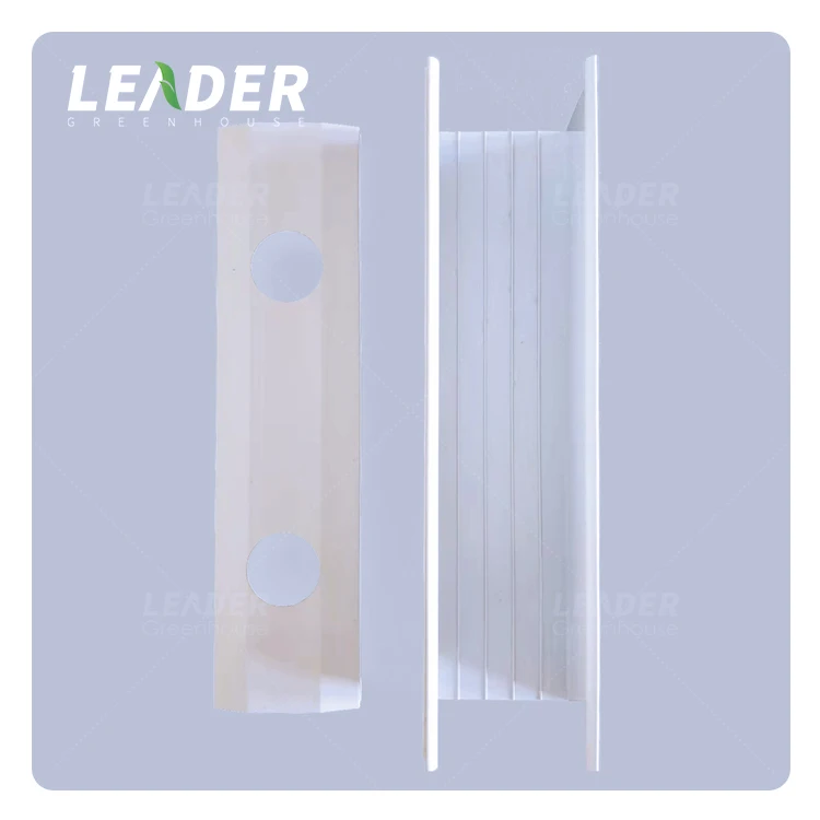 Leader Greenhouse PVC Hydroponic NFT Channel With Rack