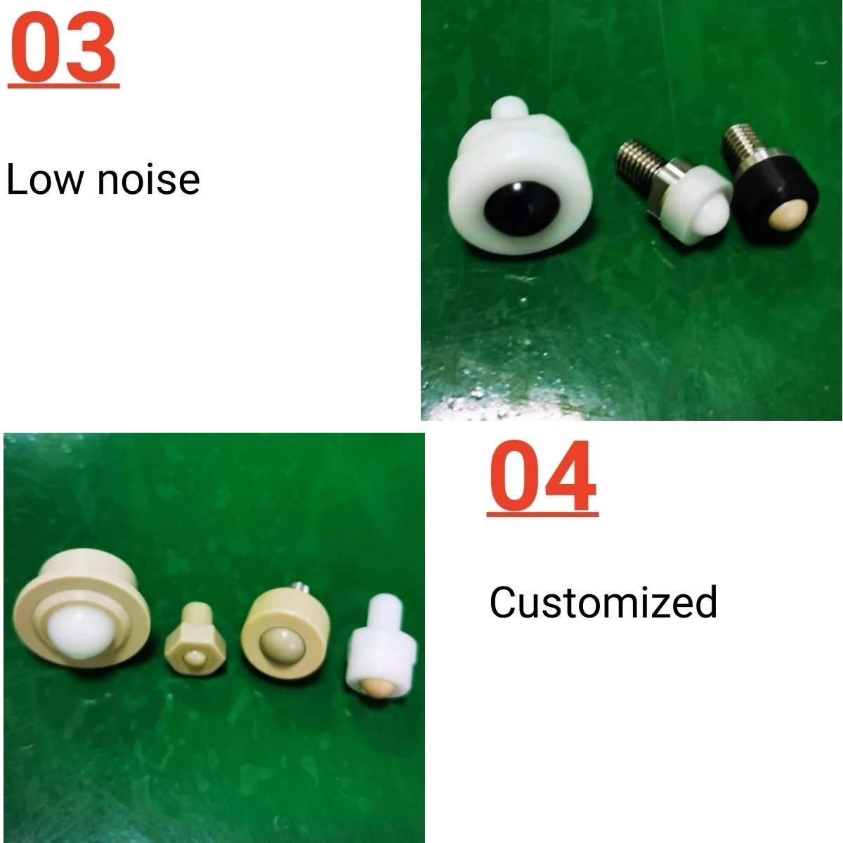 Conveyor Roller Ball Transfer Wheel Bearing Unit Cy15h Rotation Popup