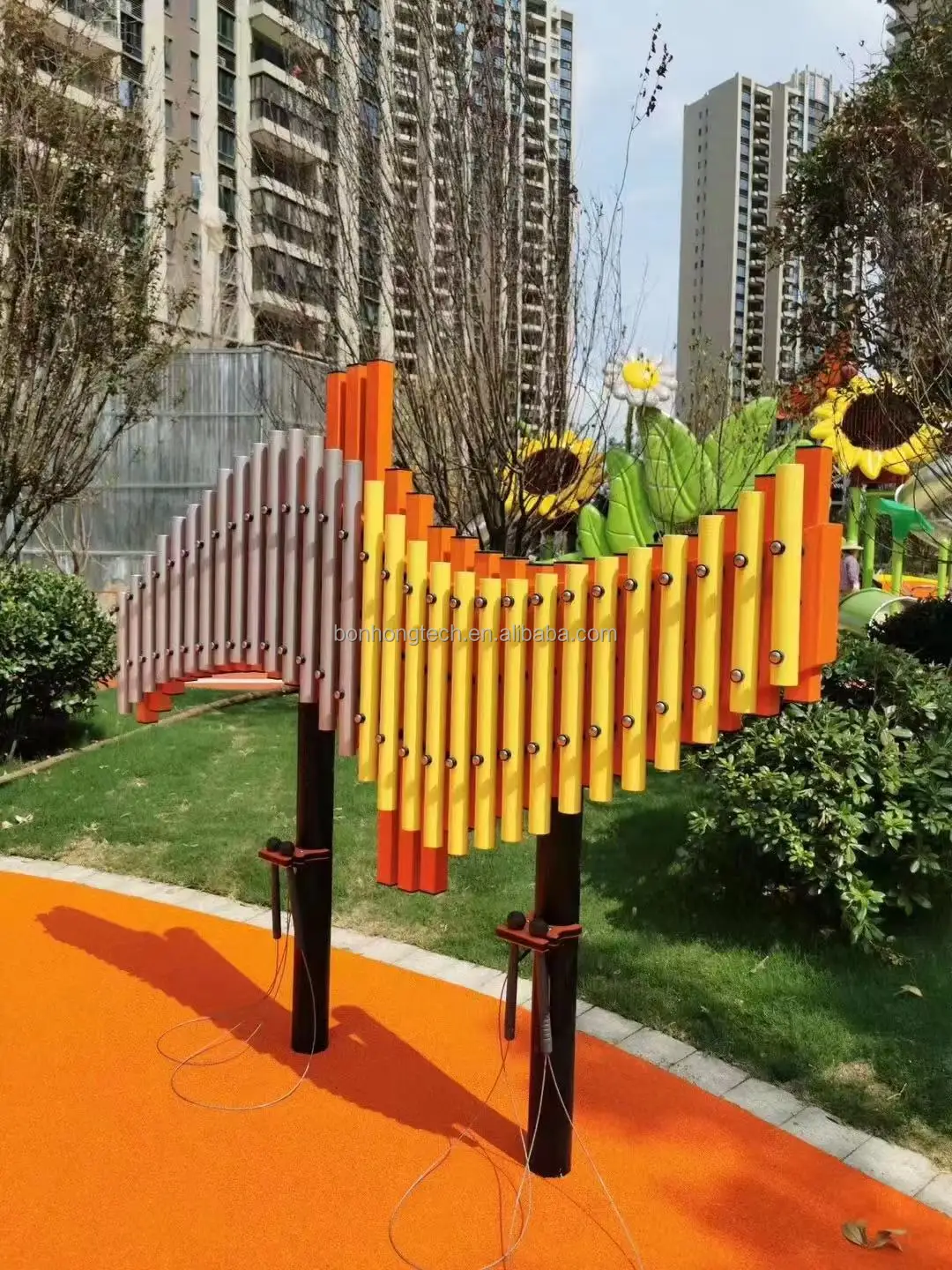 Самый популярный продукт для парка развлечений Bonhong игрушечные музыкальные инструменты уличная игровая площадка ударные