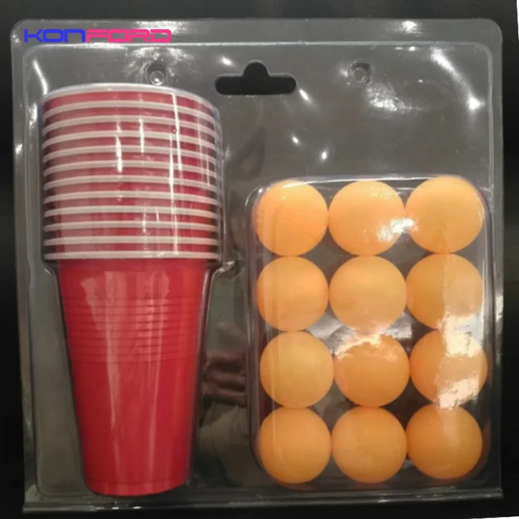 40 Beer Pong Cups & 4 Beer Pong Balls The Official Store of Beer Pong –  Get Pong